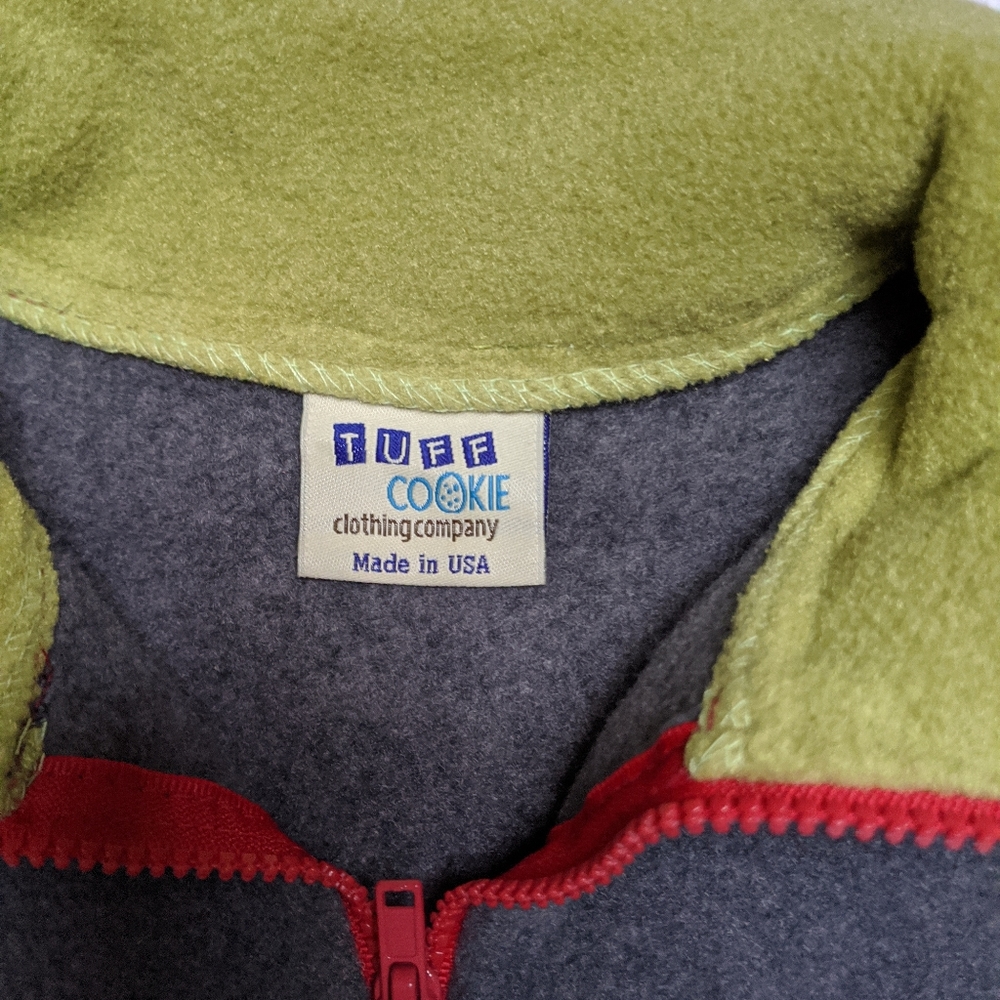 Tuff Cookie pullover fleece jacket, size 4 - Picture 2 of 6